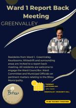 Ward 1 Report Back Meeting (Green Valley)