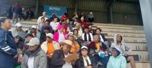  Bitou elderly fly Plett flag high at District Golden Games