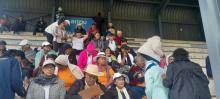  Bitou elderly fly Plett flag high at District Golden Games