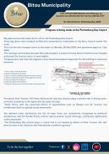 MEDIA RELEASE | Progress is being made at the Plettenberg Bay Airport