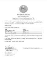 PUBLIC NOTICE | Bitou Recycling Schedule