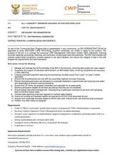 Provincial MIS Administrator